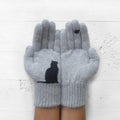 Baumwollhandschuhe mit Katzenfächern