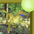 Ferngesteuerter Dinosaurier