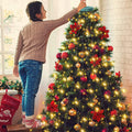 Weihnachtsbaum-Wasserfall-Lichter mit Ring