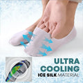 Atmungsaktive Socken aus Eisseide