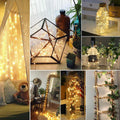 LED Flaschenlicht Kork Nachtlicht DIY Deko Geschenk