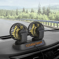 Doppelkopf-Auto-Umwälzventilator