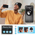 LED-Bluetooth-Mütze mit abnehmbaren Lautsprechern