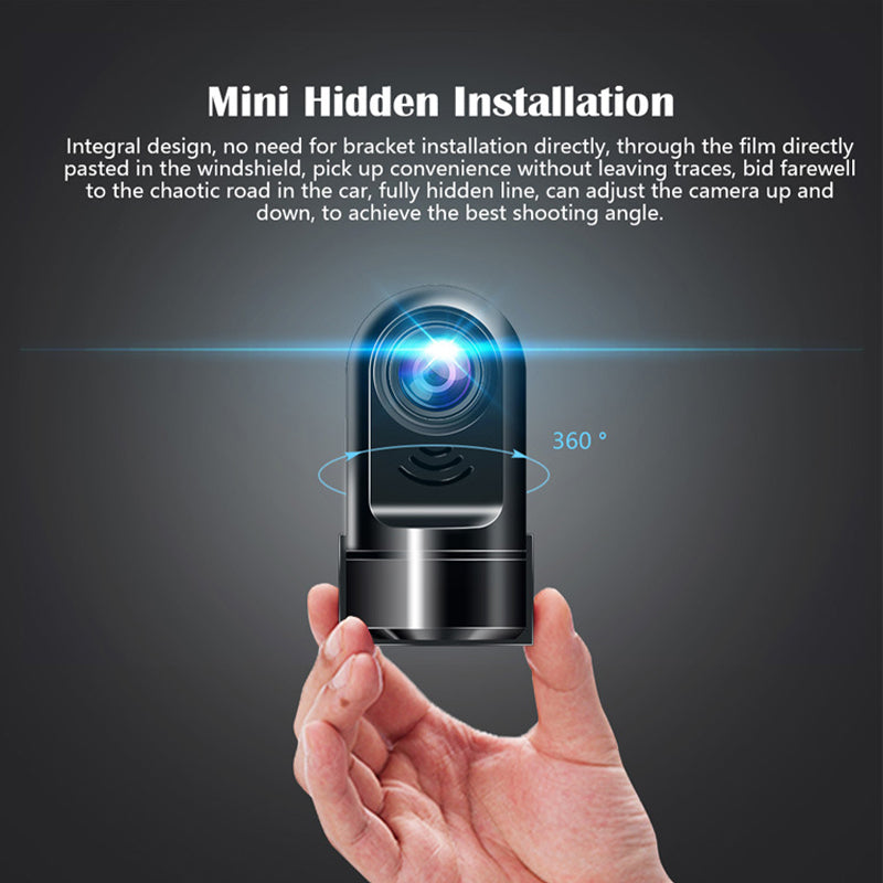 1080P HD 360° drehbare Mini-ADAS-Dashcam Zweitbild