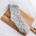 Cupcake-Socken aus Korallenfleece