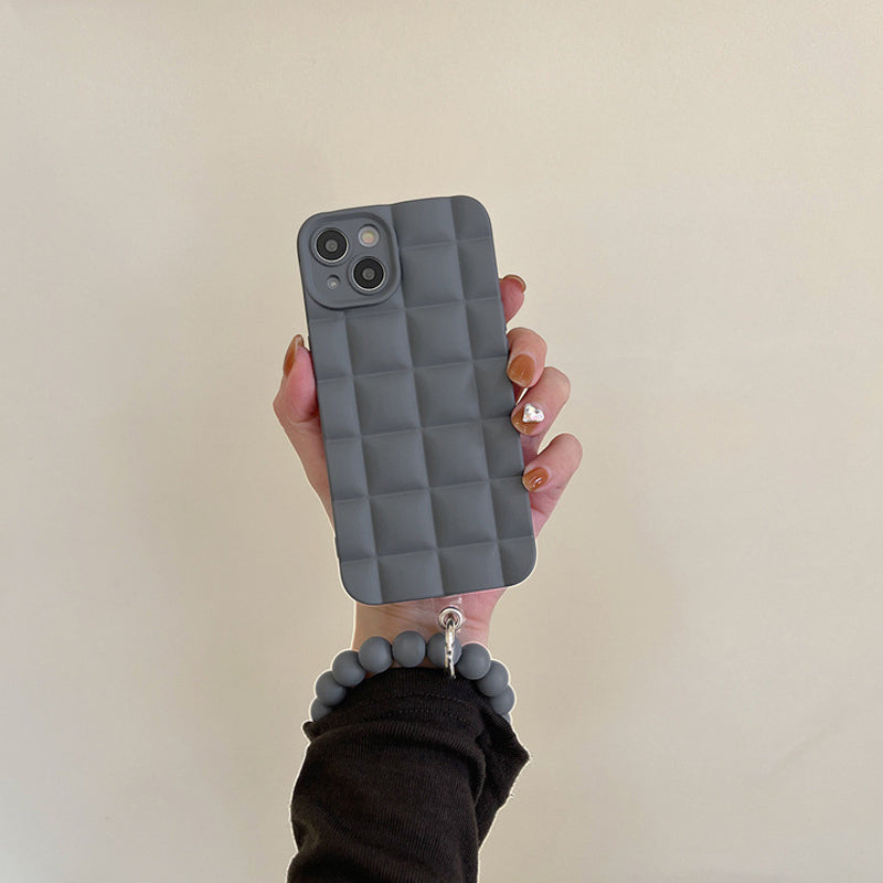 Mattetetierte Perlenarmbandhülle für das iPhone Zweitbild