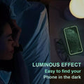 Leuchtend leuchtender Displayschutz aus gehärtetem Glas für das iPhone