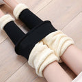 Winter-Leggings mit Lammfell-Feeling