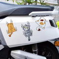Niedliche Katzen-Cartoon-Aufkleber fürs Auto