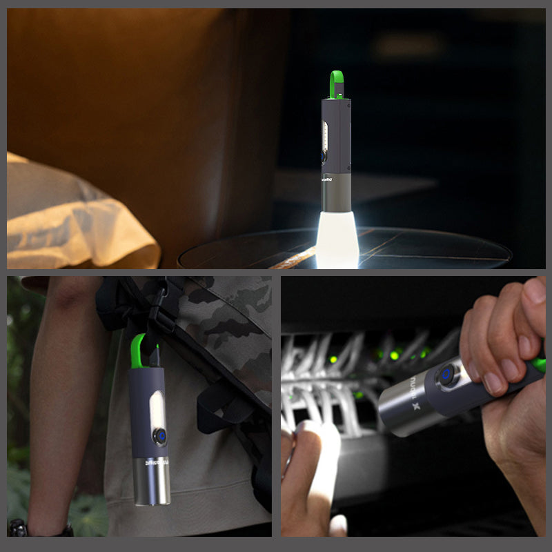 Zoombare LED-Taschenlampe Zweitbild