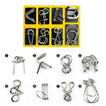 Puzzle-Ring aus Metall