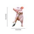Niedliches Schweinchen-Ornament
