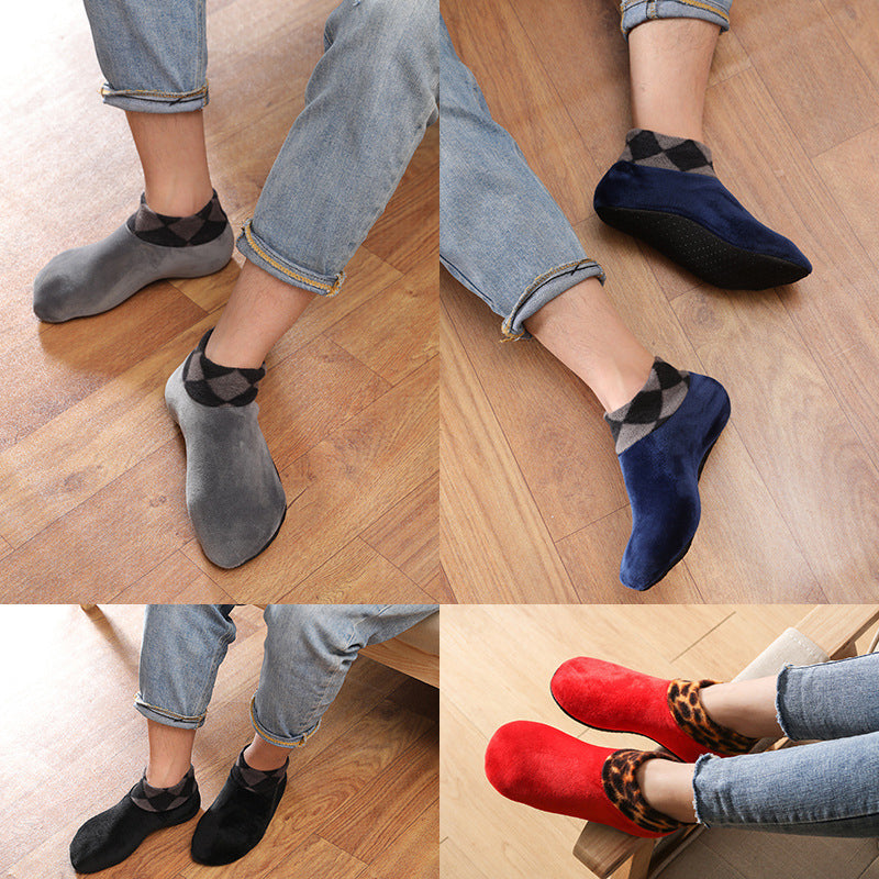 Rutschfeste Thermosocken für den Innenbereich Zweitbild