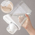 Müslispender, Easy-Flow-Vorratsglas, Lebensmittelbehälter aus Kunststoff