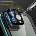 Anti-Snooping-Schutzhülle aus gehärtetem Glas für das iPhone