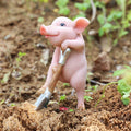 Niedliches Schweinchen-Ornament