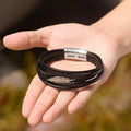 Memorial Feather Herrenarmband