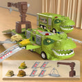 Neues Spielzeugset "Dinosaurier-Transforming-Engineering-LKW-Strecke"