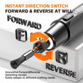Mini-Elektro-Rotationswerkzeug-Set mit LED-Licht und Digitalanzeige