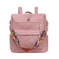 Vintage Rucksack aus PU-Leder