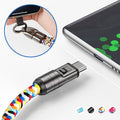 2-in-1-Schnellladedatenkabel und Telefonband