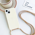 Solide Silikon-Lanyard-Hülle für das iPhone