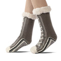 Ultradicke Kaschmir-Slipper-Haussocken