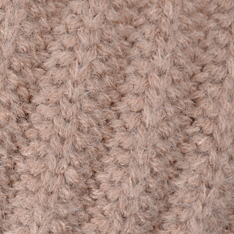 Gestrickte 3-in-1-Kälteschutzmütze für Damen Zweitbild