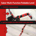 Saker Multifunktions-Faltwasserwaage