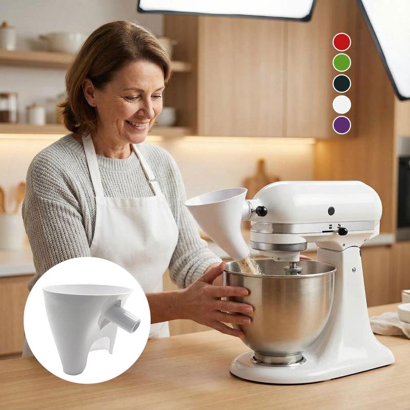 Mehltrichter für Setchen Aid Standmixer