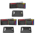 Schmale Herrenbrieftasche mit RFID-Blockierung