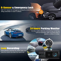 🚘3-Kanal-Dashcam vorne und hinten innen