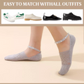 Elegante Perlenspitzensocken