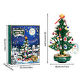 24-Tage-Countdown-Kalender mit Weihnachtsbaum, 24 Ornamenten