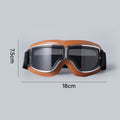Vintage Motorradbrille