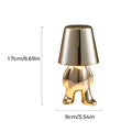 Thinker Little Golden Man Tischlampe
