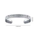 Armband "Für meine Tochter - ich bin stolz auf dich, in Liebe, Papa"