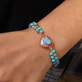 Leidenschaftliches Herz-Jaspis-Armband