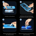 Anti-Spionage-Displayschutz mit Auto-Alignment-Set für das iPhone