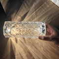 Rose Rays Kristall-Diamant-Tischlampe