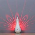 Pfauen-LED-Projektor-Wandleuchten für Schlafzimmer