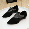 Damen-Netz-Hohlsandalen