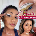 Schnelle Eyeliner-Lidschatten-Schablonen