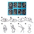 Puzzle-Ring aus Metall