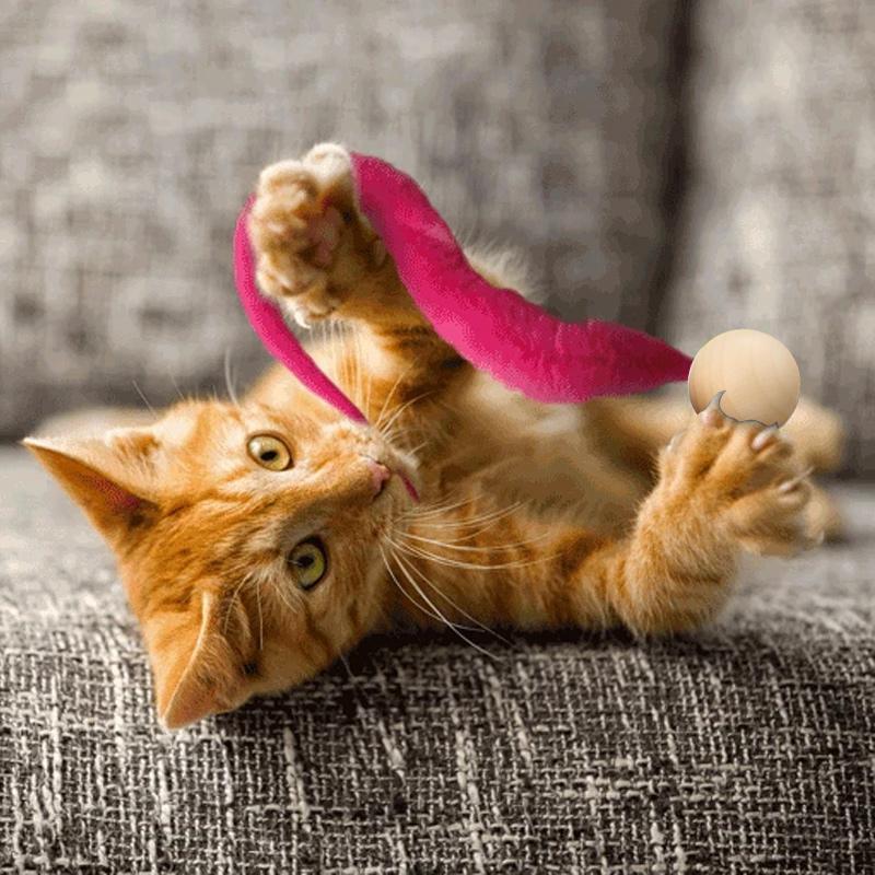 Wackeliges Katzenspielzeug mit Glöckchen Zweitbild
