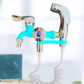 Wasserhahn mit Doppelauslauf