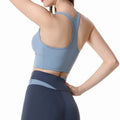 Farbcodierte hoch taillierte Bauch-Yoga-Kleidung
