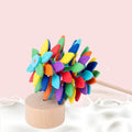 Rotierender Zauberstab aus Holz