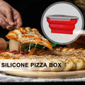 Zusammenklappbarer luftdichter Pizzabehälter