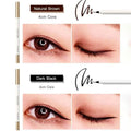 Schnell trocknender, langlebiger, wasser- und schweißfester Eyeliner